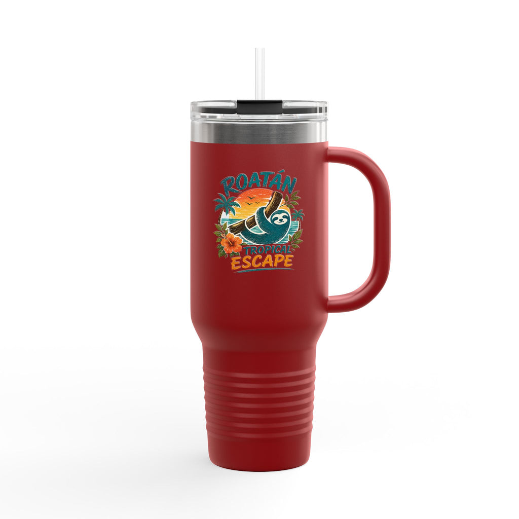 Roatán Tropical Escape 40oz Insulated Travel Mug