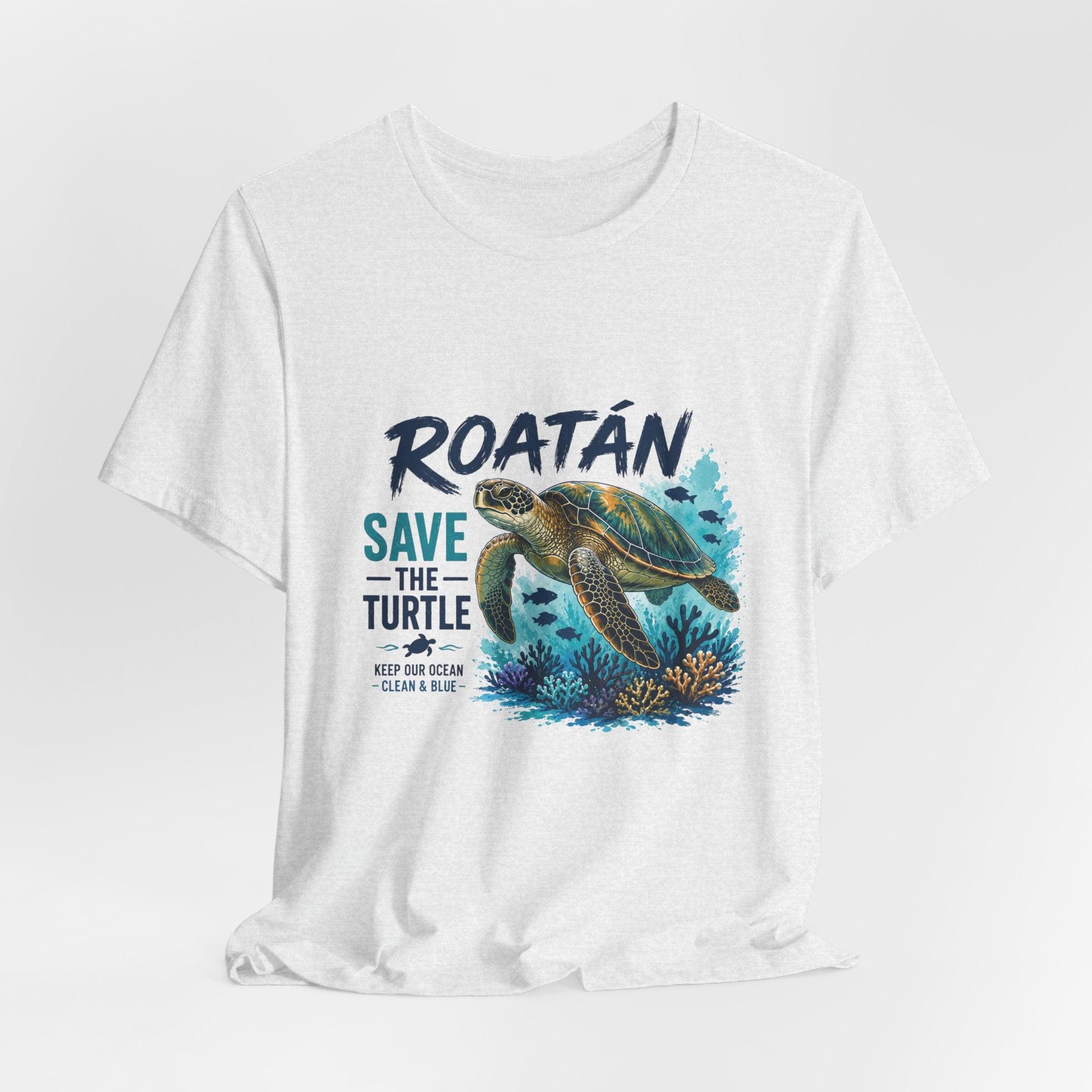 Roatán Save The Turtle T-Shirt – Sea Turtle Conservation Tee