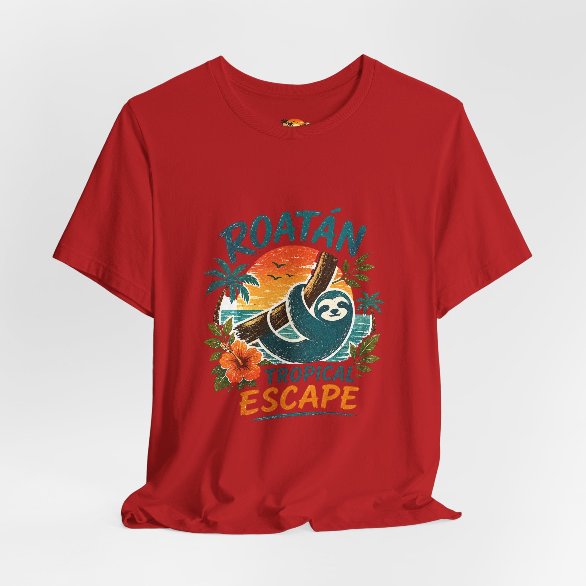Roatán Tropical Escape T-Shirt — Beach Vacation Tee