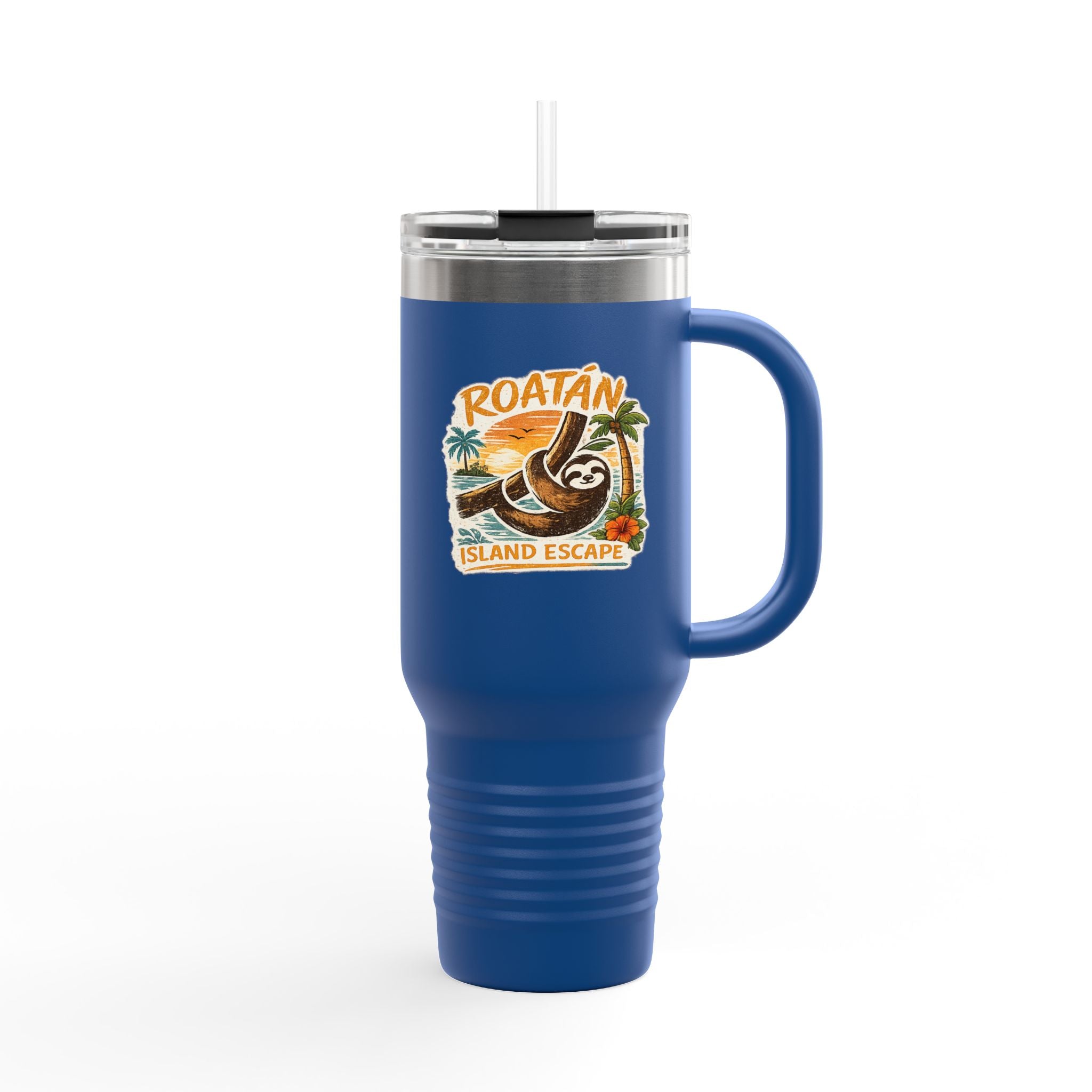 Roatán Island Escape 40oz Insulated Travel Mug
