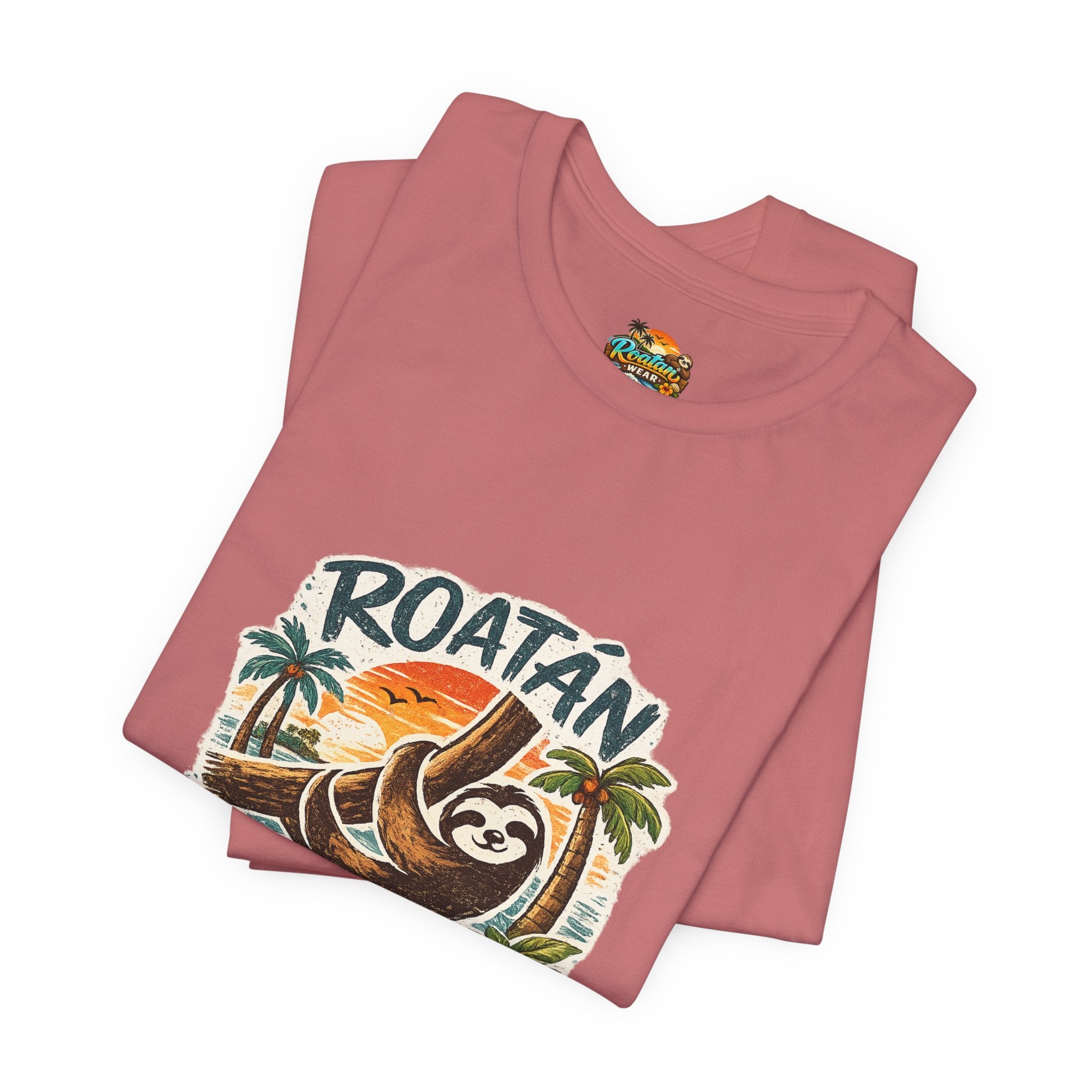 Roatán Honduras Sloth Tropical Tee
