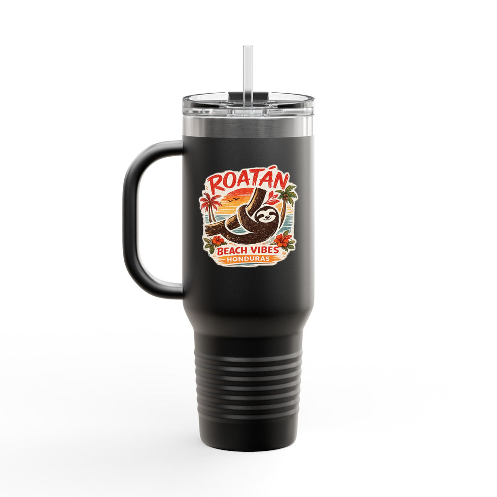 Roatán Beach Vibes 40oz Insulated Travel Mug