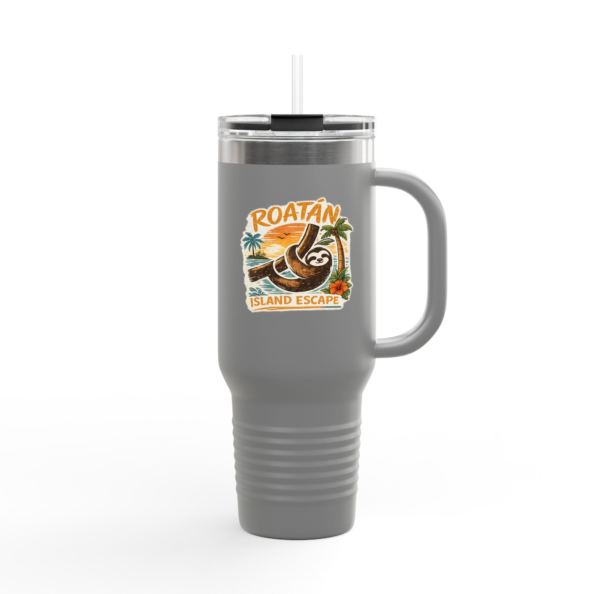 Roatán Island Escape 40oz Insulated Travel Mug