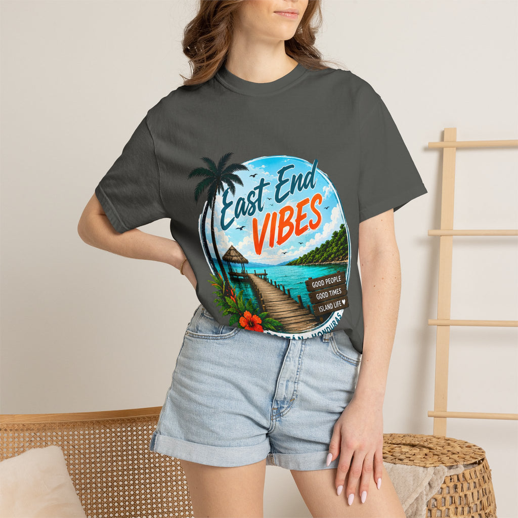 East End Vibes T-Shirt — Roatán Honduras Beach Graphic Tee