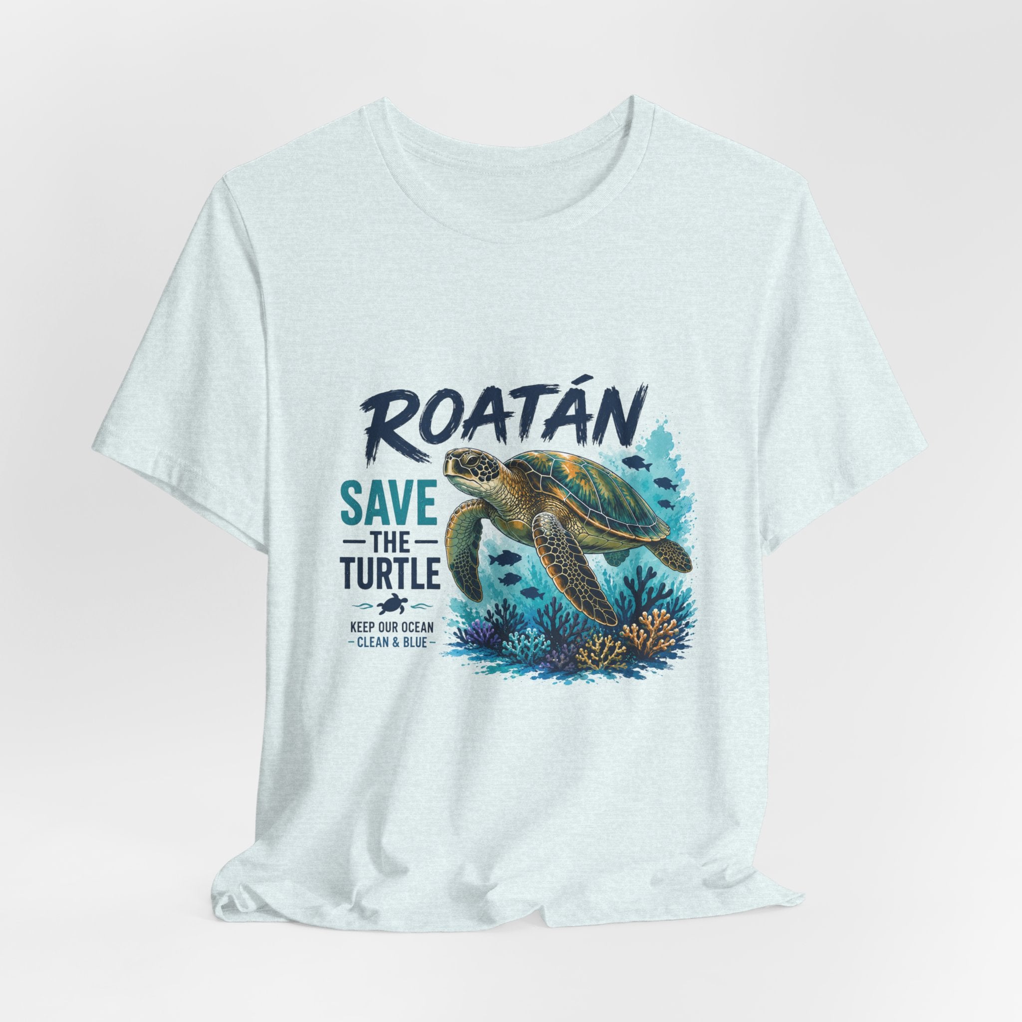 Roatán Save The Turtle T-Shirt – Sea Turtle Conservation Tee