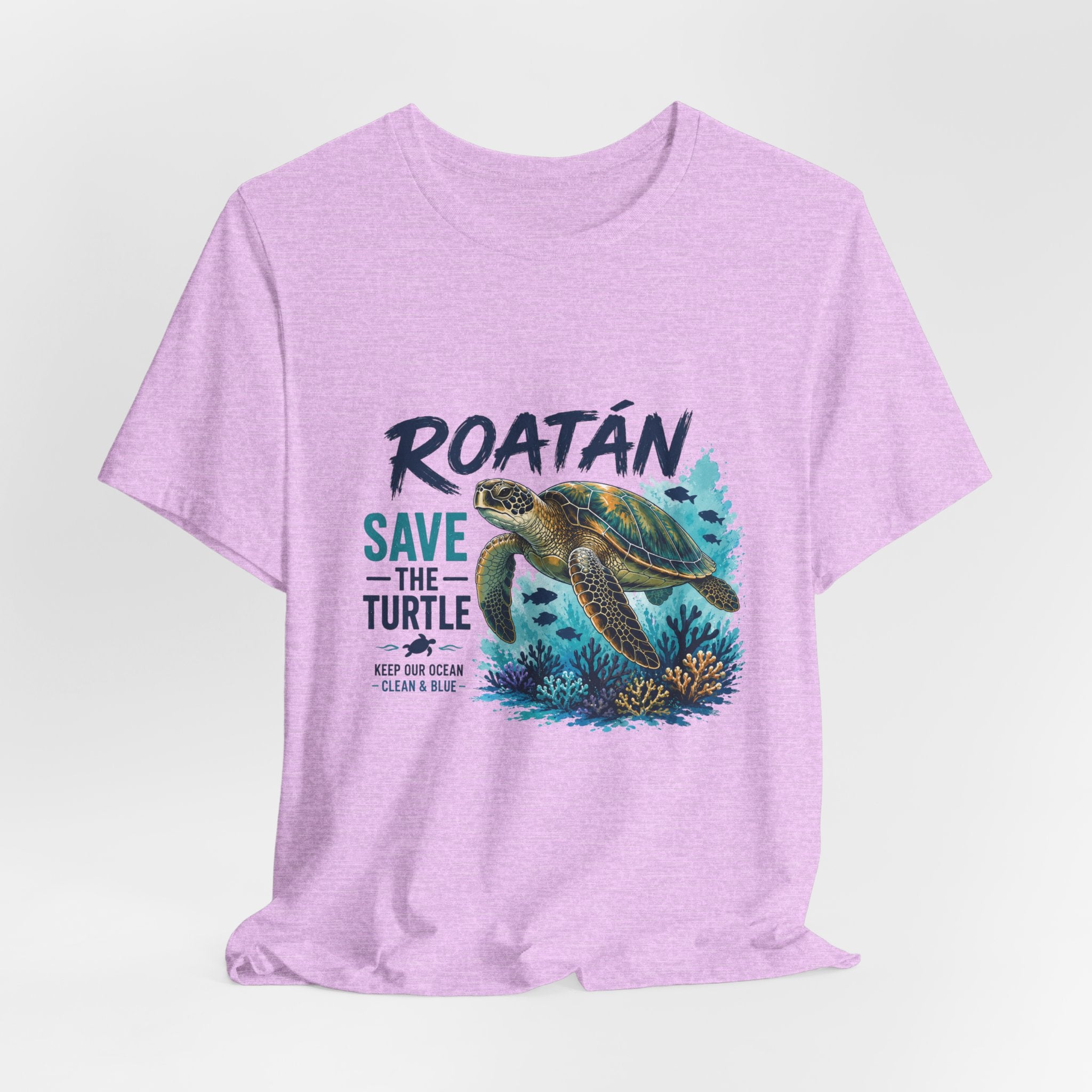 Roatán Save The Turtle T-Shirt – Sea Turtle Conservation Tee