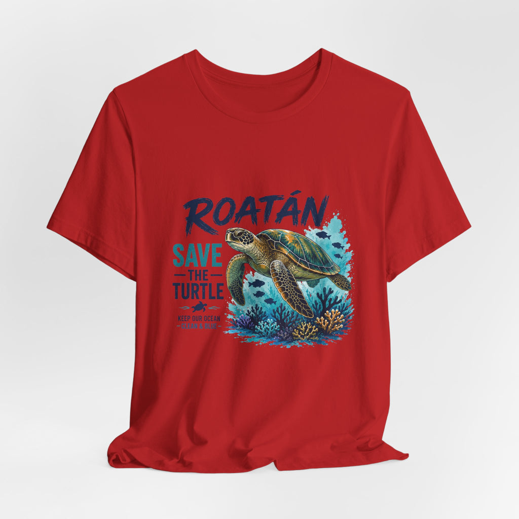 Roatán Save The Turtle T-Shirt – Sea Turtle Conservation Tee