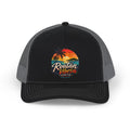 Roatán Vibes Trucker Cap – Tropical Sunset Snapback