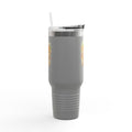 40oz Insulated Travel Mug — 'Just a Sloth Living Life' Cute Sloth Coffee Tumbler