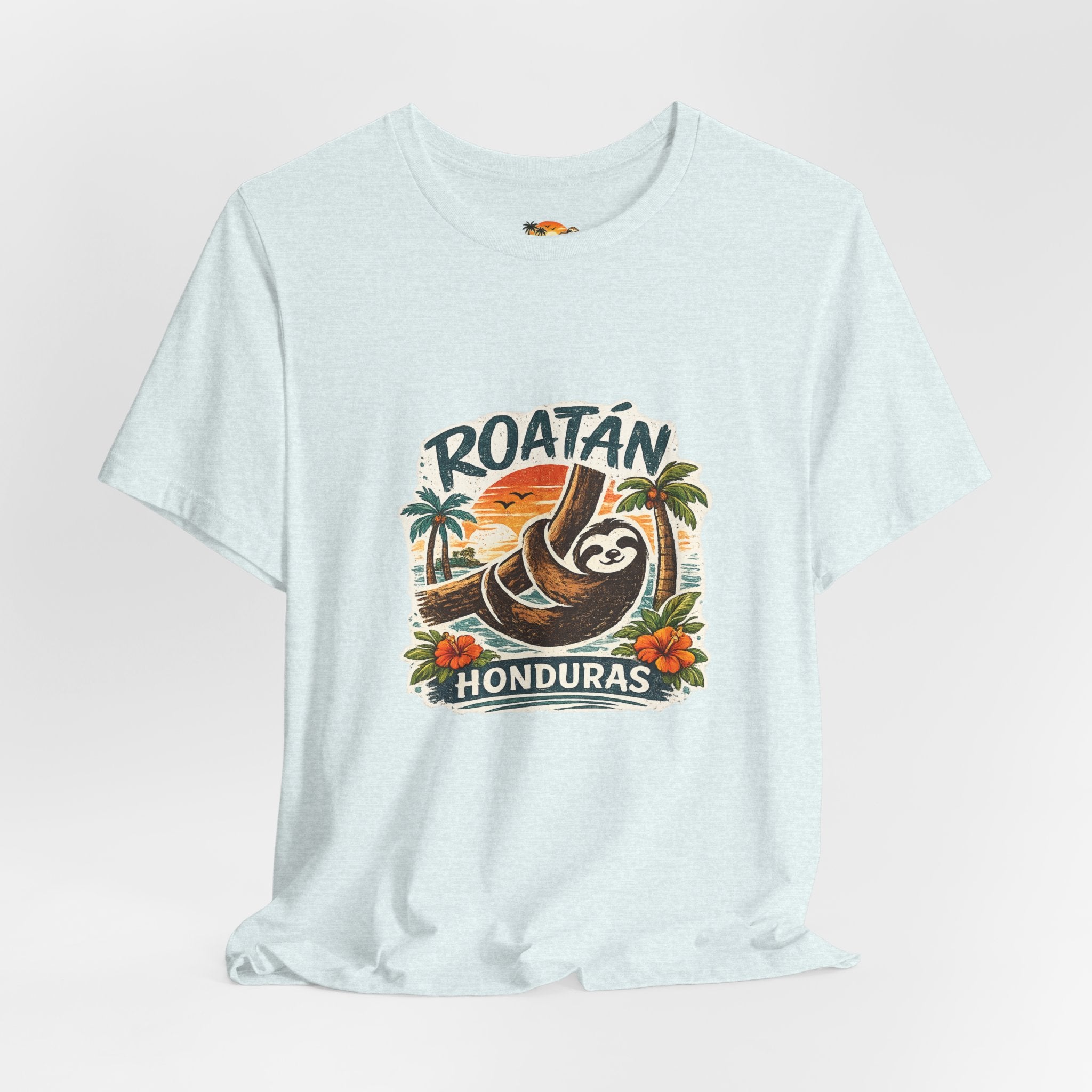 Roatán Honduras Sloth Tropical Tee