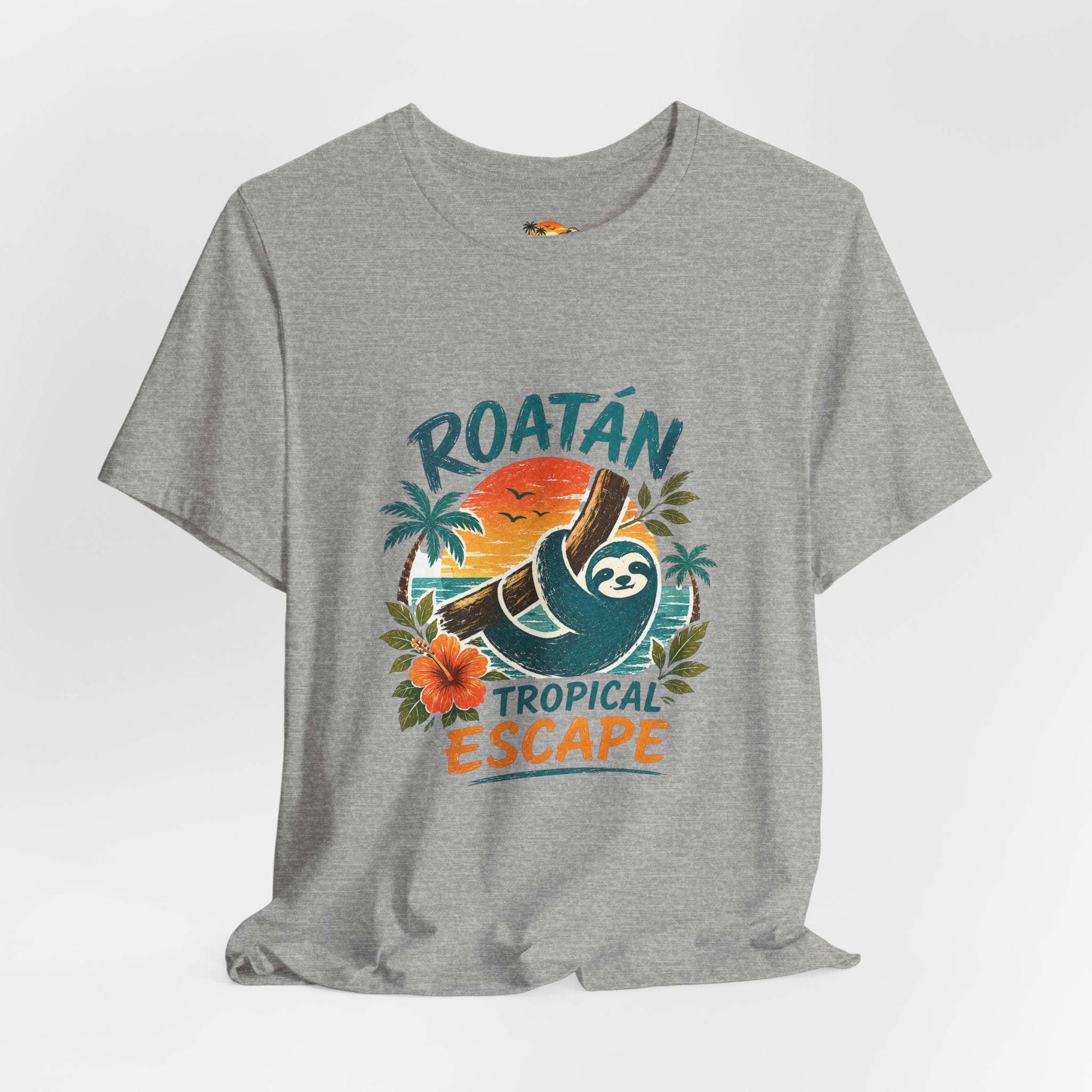 Roatán Tropical Escape T-Shirt — Beach Vacation Tee