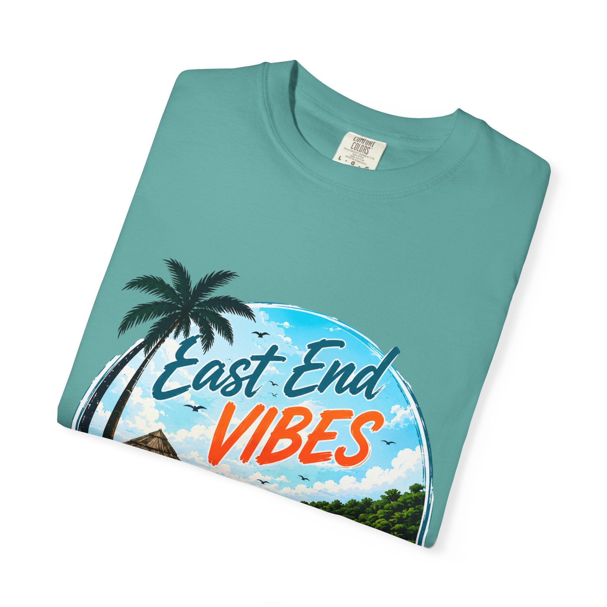 East End Vibes T-Shirt — Roatán Honduras Beach Graphic Tee
