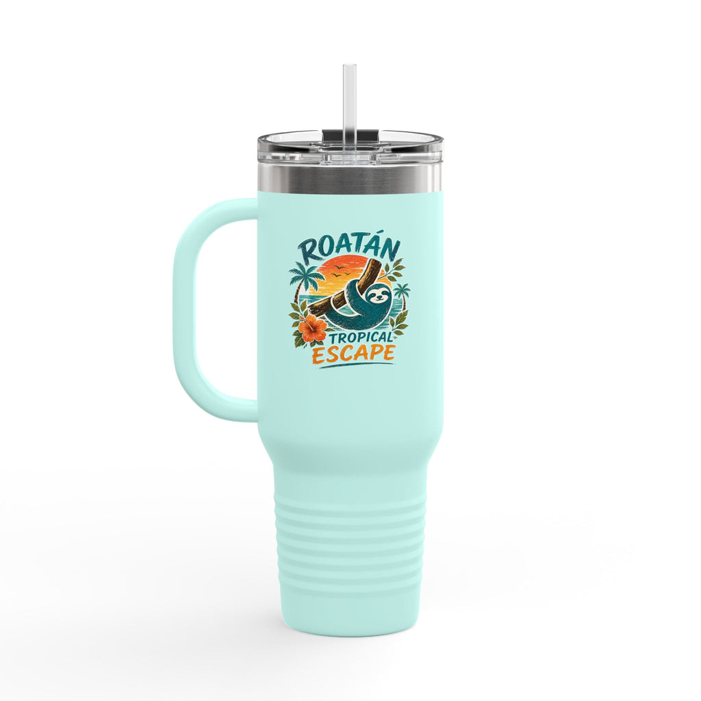 Roatán Tropical Escape 40oz Insulated Travel Mug