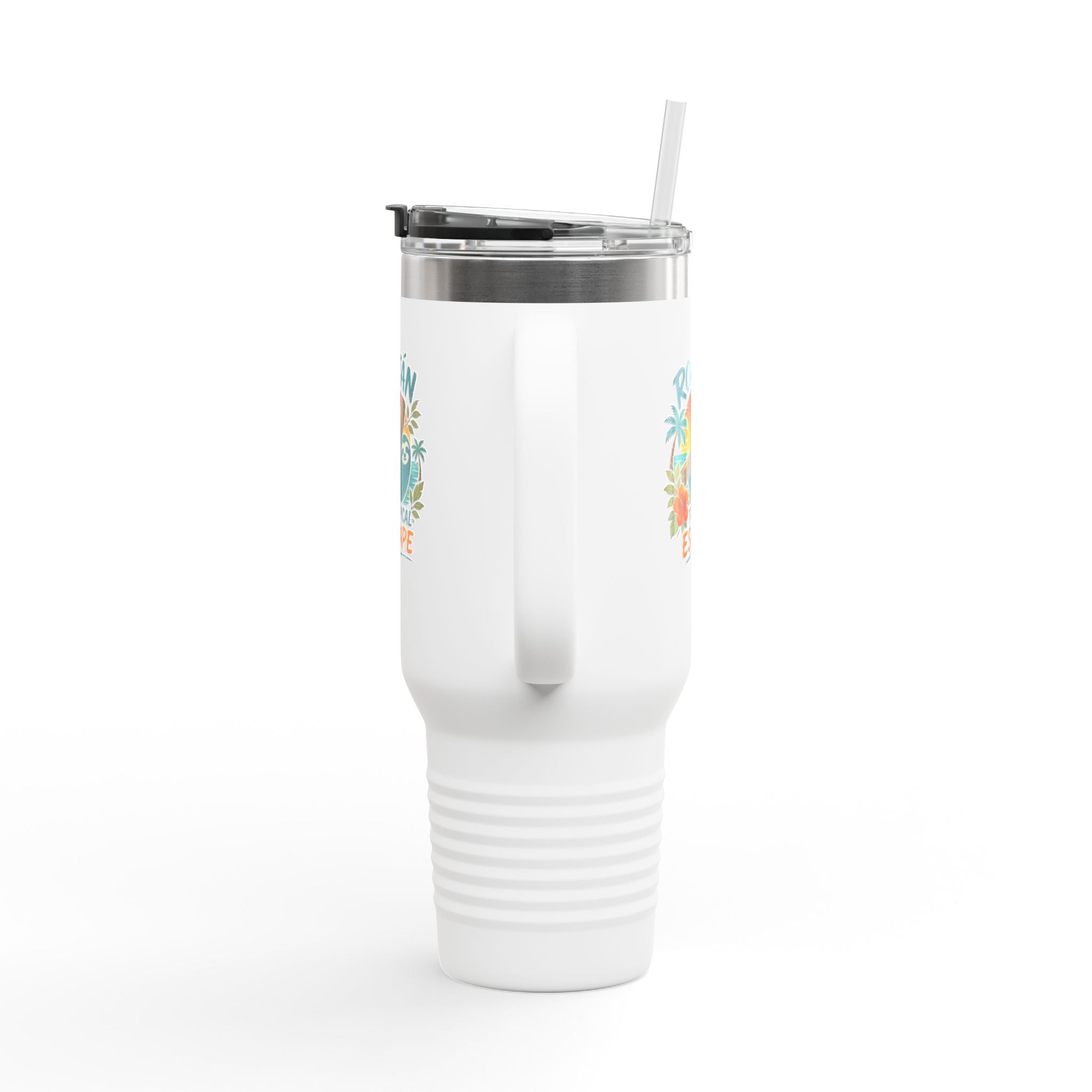 Roatán Tropical Escape 40oz Insulated Travel Mug