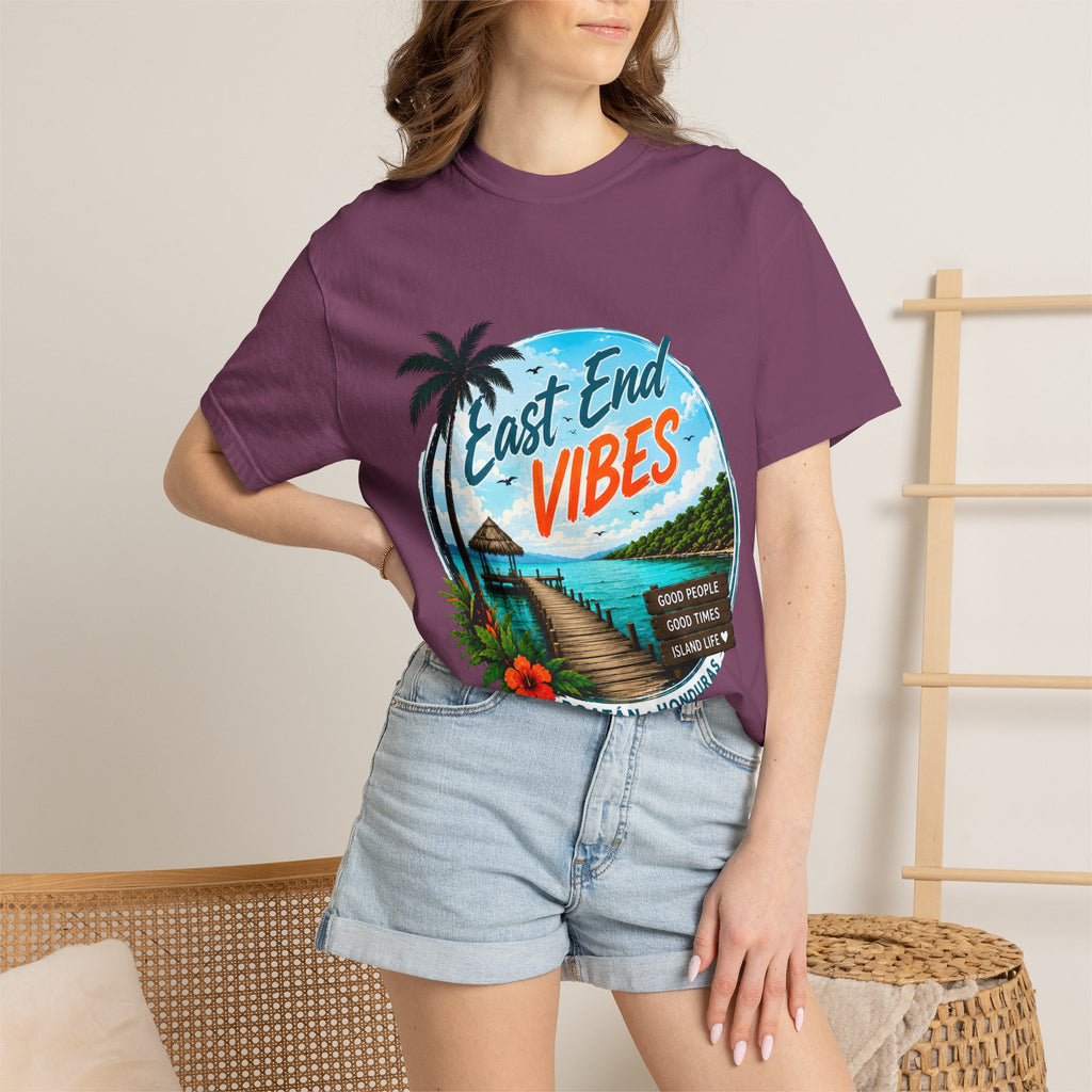 East End Vibes T-Shirt — Roatán Honduras Beach Graphic Tee