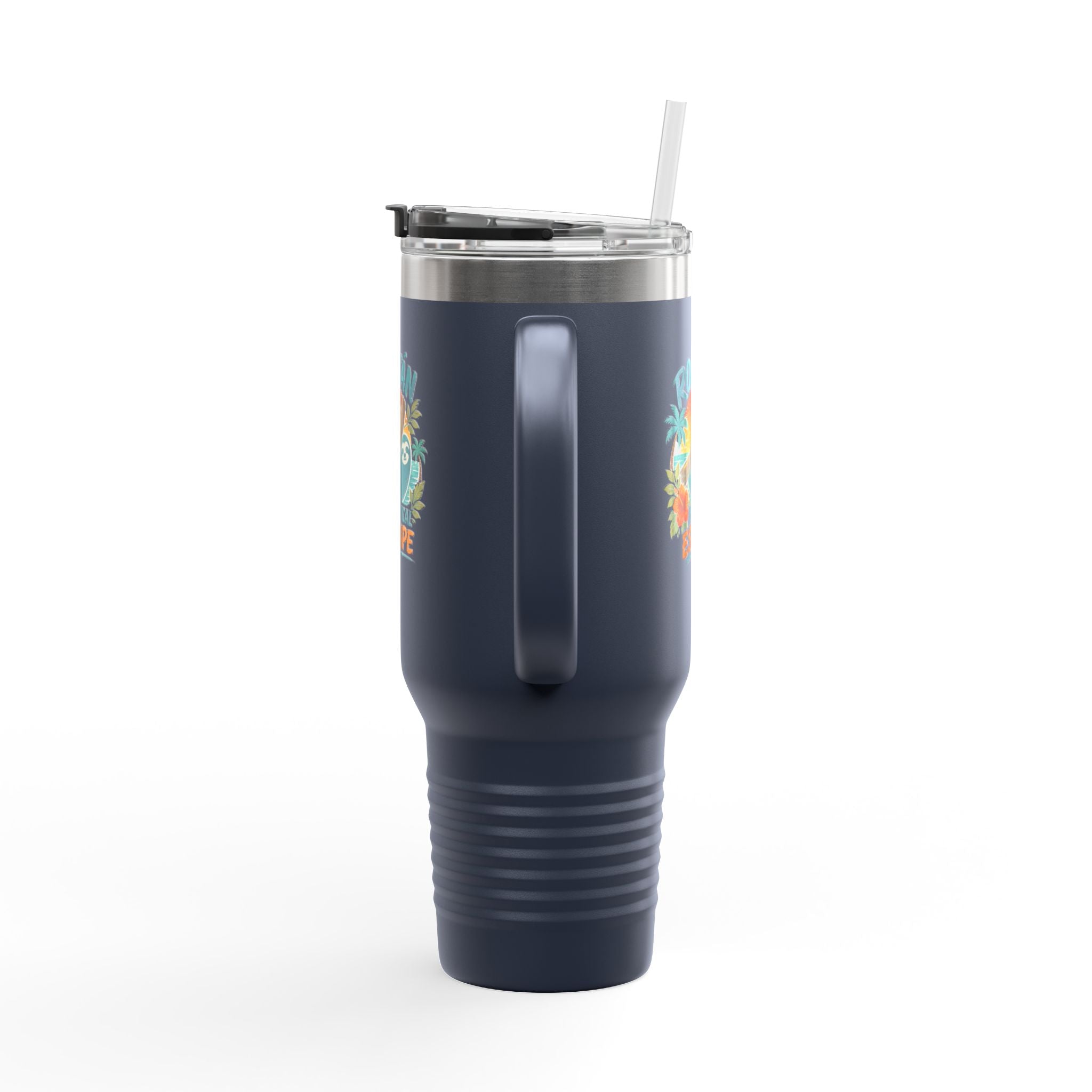 Roatán Tropical Escape 40oz Insulated Travel Mug