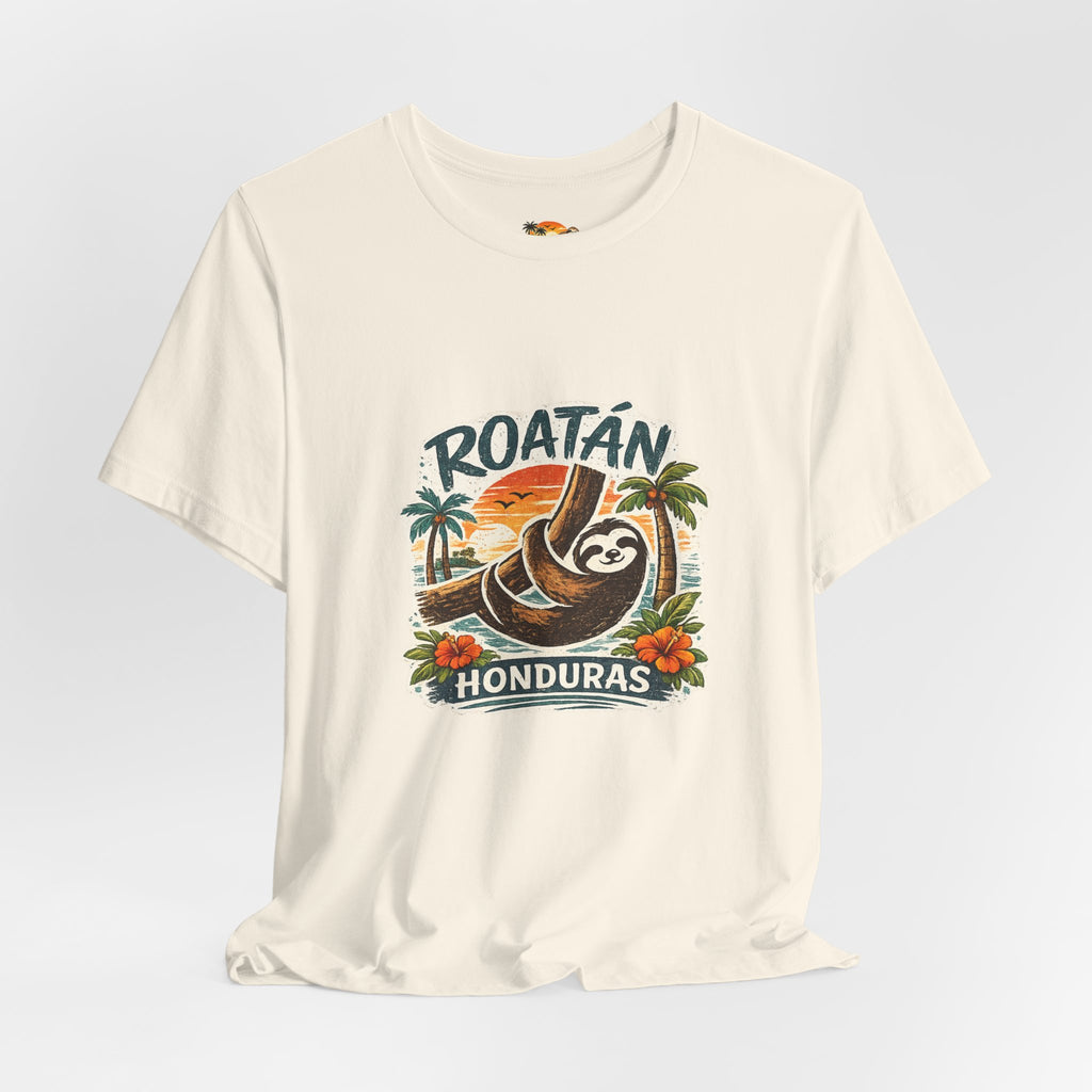 Roatán Honduras Sloth Tropical Tee
