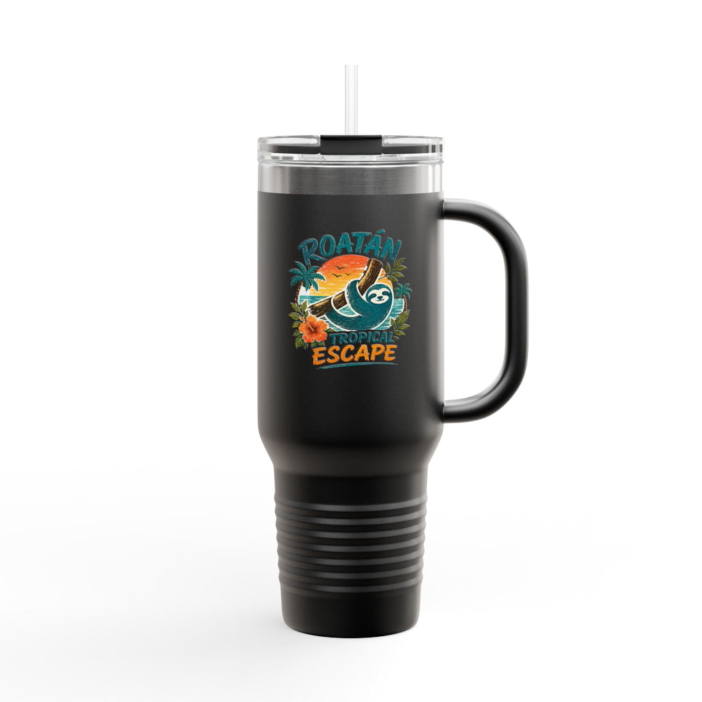 Roatán Tropical Escape 40oz Insulated Travel Mug