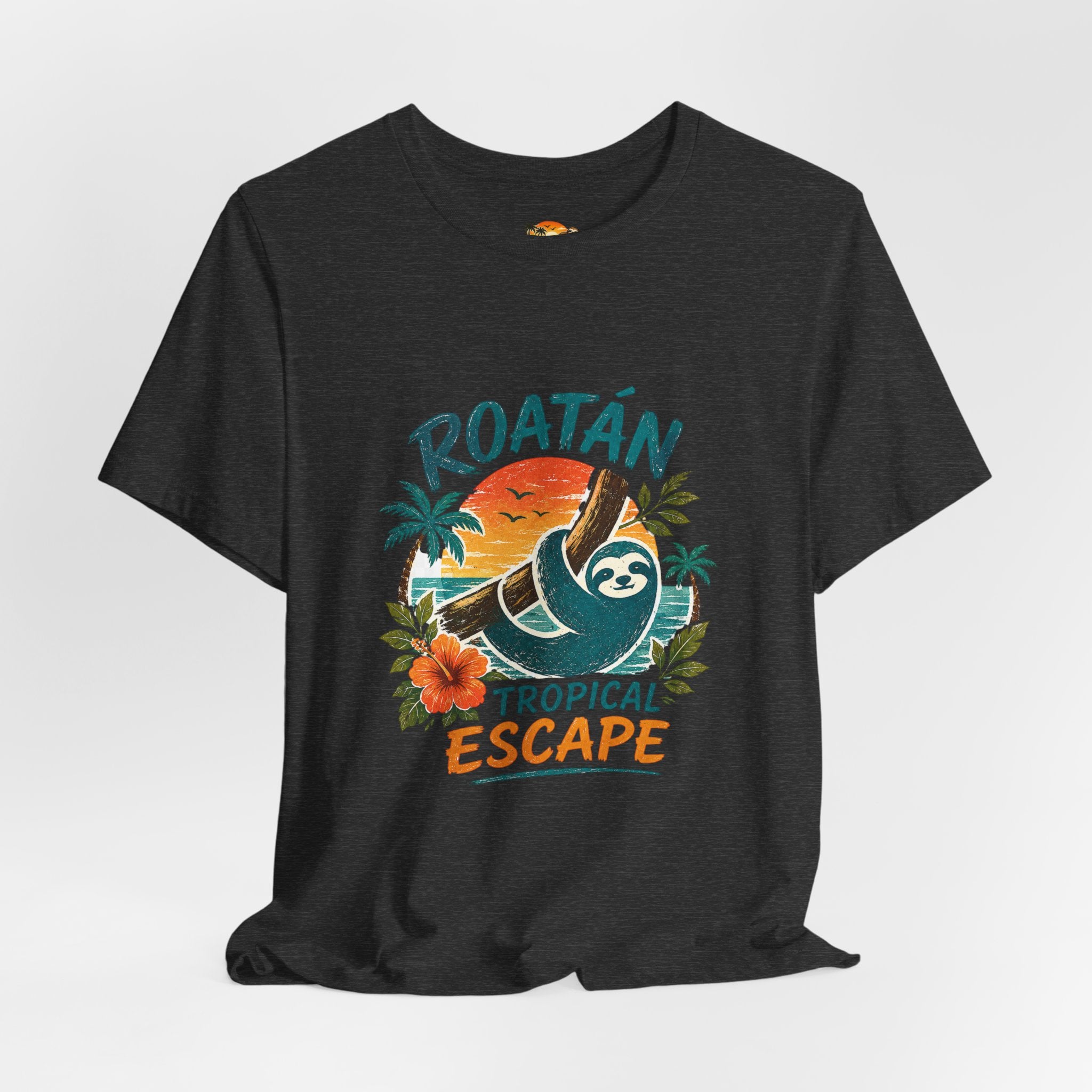 Roatán Tropical Escape T-Shirt — Beach Vacation Tee