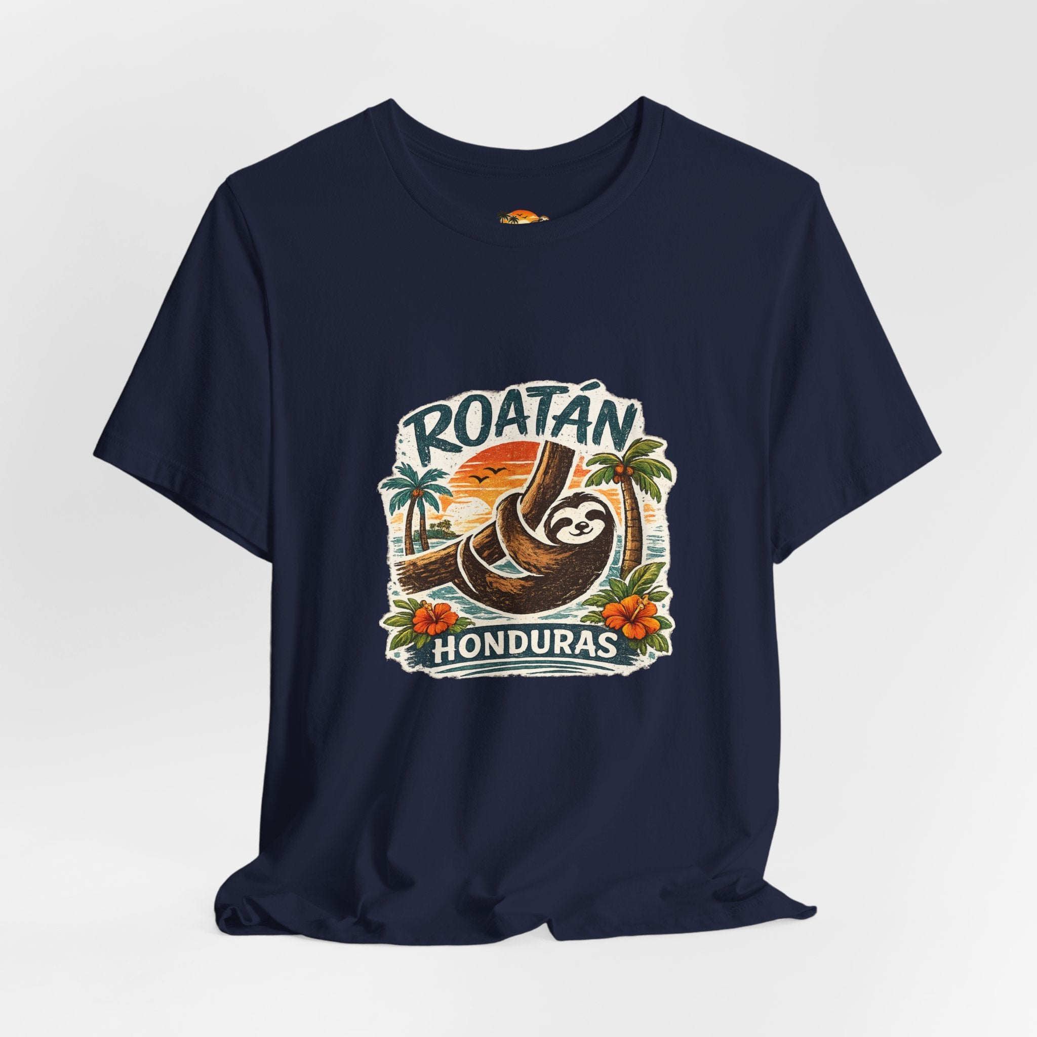 Roatán Honduras Sloth Tropical Tee