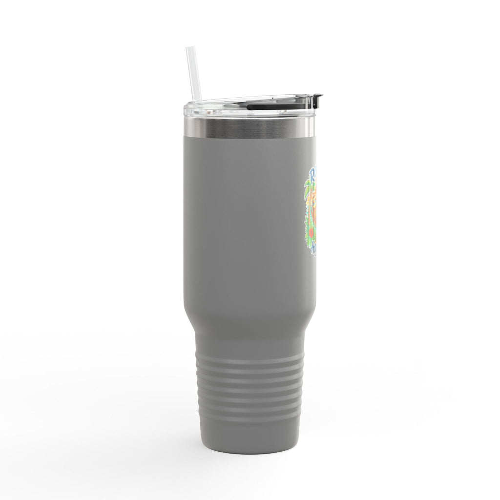 Roatán Honduras Travel Mug — 40oz Insulated Beach Vacation Tumbler