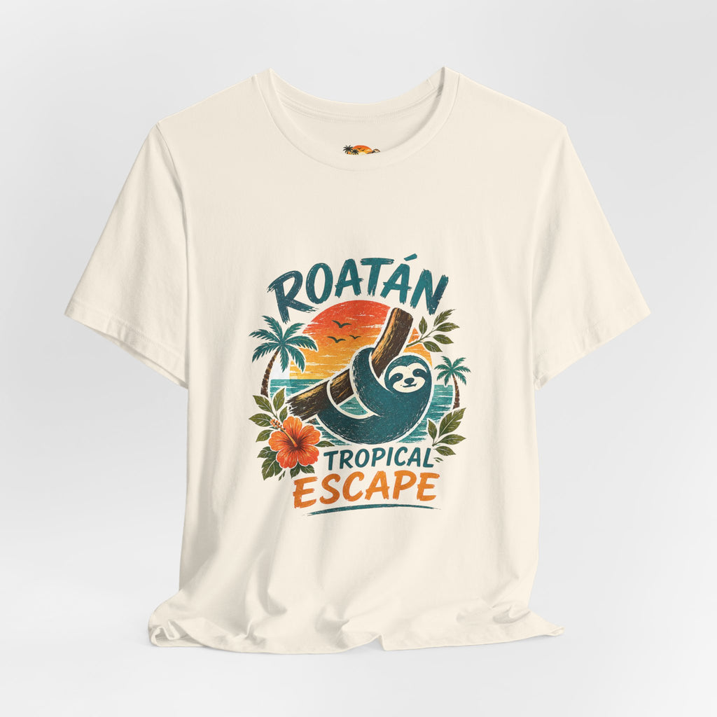 Roatán Tropical Escape T-Shirt — Beach Vacation Tee