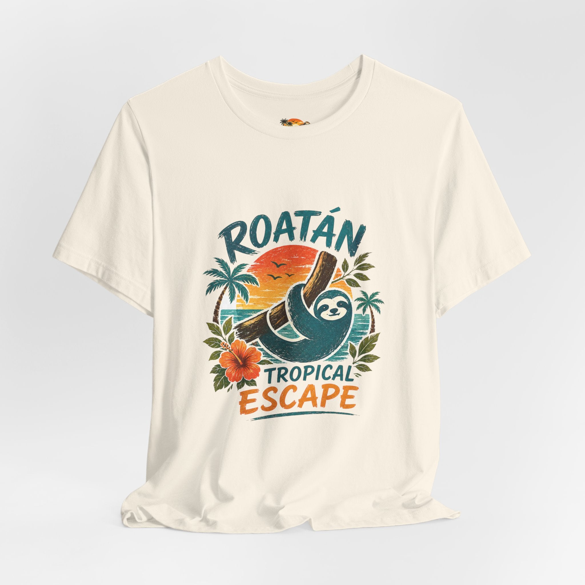 Roatán Tropical Escape T-Shirt — Beach Vacation Tee